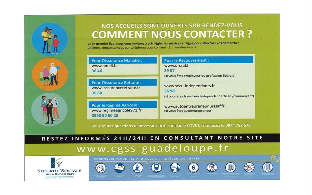 Contacts utiles CGSS